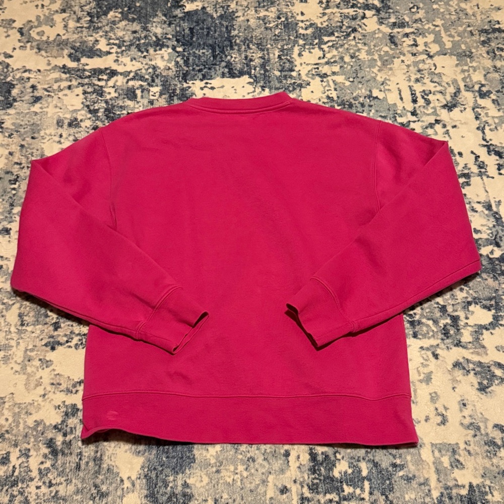 Brunette The Label “BLONDE” Pink Graphic Sweatshirt S/M - Picture 6 of 6